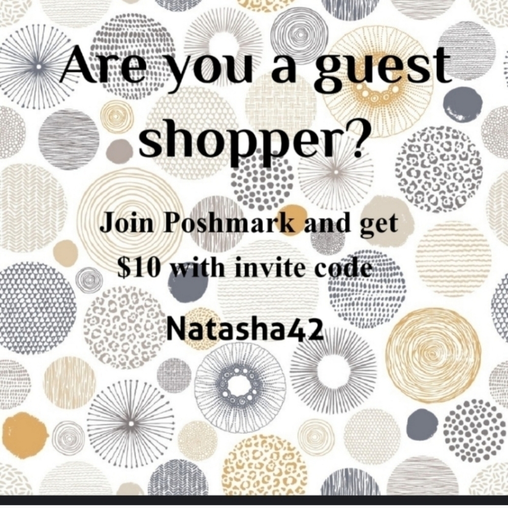 NEW POSH SHOPPERS SIGN UP WITH CODE NATASHA42
